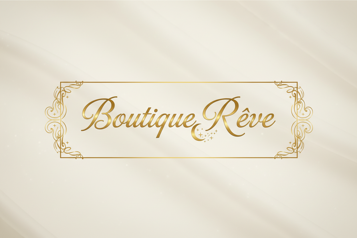 make a Boutique Rêve logo that fits the whole section